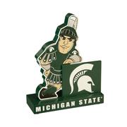 Michigan State Mascot Logo Statue