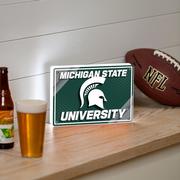 Michigan State Rectangle Desklite LED Decor