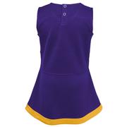 LSU Kids Cheerleader 2-Piece Dress Set