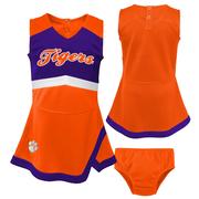 Clemson Infant Cheerleader 2-Piece Dress