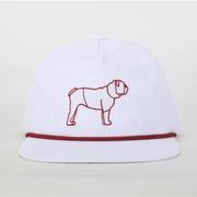 Mississippi State Bulldog Poly Rope Hat