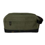 Georgia Zep-Pro Olive Waxed Canvas Toiletry Case