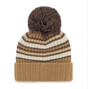 Georgia 47 Brand Women's Espresso Pom Knit Beanie