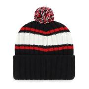 Georgia 47 Brand Plateau Cut Knit Pom Beanie