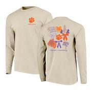 Clemson Comfort Colors LS Tee