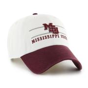 Mississippi State 47 Brand Double Header Clean Up Adjustable Cap