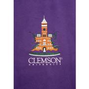 Clemson Campus Building Embroidered Crew