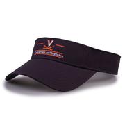 Virginia The Game Circle Split Bar Velcro Visor