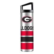 Georgia Gametime Sidekicks 22oz Team Striped Bottle