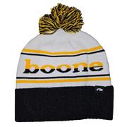 Boone Pukka Cuffed Pom Knit Beanie