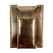 Georgia Zep-Pro Burnished Leather Money Clip Wallet