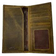 Tennessee Zep-Pro Tan Vintage Leather Roper Wallet