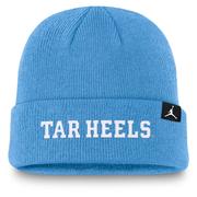 UNC Jordan Brand Sideline Terra Standard Cuff Waffle Beanie