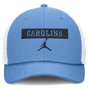 UNC Jordan Brand Momentum Stripe Structured Trucker Cap