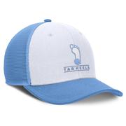 UNC Jordan Brand Rise Structured Trucker Cap