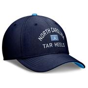 UNC Jordan Brand Rise Structured Swooshflex Cap