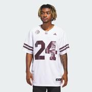 Mississippi State Adidas Strategy Football Jersey