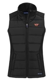 Virginia Tech Cutter & Buck Women's Evoke Eco Vest