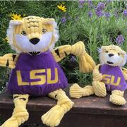 LSU Mike the Tiger Small Knottie Pet Toy