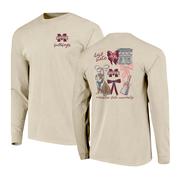 Mississippi State Comfort Colors LS Tee