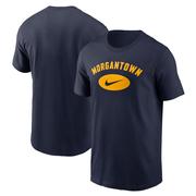 West Virginia Nike City Name Cotton Tee