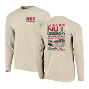 Nebraska Image One School Elements Stack Comfort Colors LS Tee