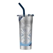 UNC Stripe Straw Tumbler