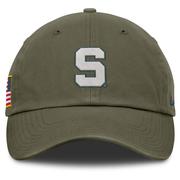 Michigan State Nike Military Club Unstructured Tri-Glide Cap