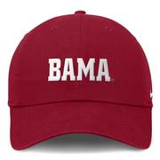 Alabama Nike Club Unstructured Tri-Glide Cap