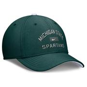 Michigan State Nike Rise Structured Swooshflex Cap