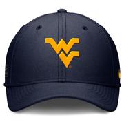 West Virginia Nike Rise Structured Swooshflex Cap