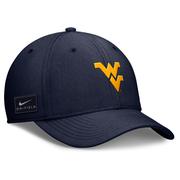 West Virginia Nike Rise Structured Swooshflex Cap