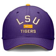 LSU Nike Rise Structured Swooshflex Cap