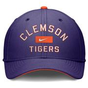 Clemson Nike Rise Structured Swooshflex Cap