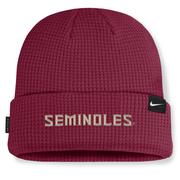 Florida State Nike Terra Standard Cuff Waffle Beanie