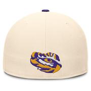 LSU Nike Dri-Fit Pro Structured Round Bill Fitted Cap