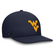 West Virginia Nike Dri-Fit Pro Structured Square Bill Cap