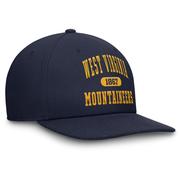 West Virginia Nike Dri-Fit Pro Structured Square Bill Cap