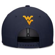 West Virginia Nike Dri-Fit Pro Structured Square Bill Cap