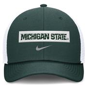 Michigan State Nike Momentum Stripe Structured Trucker Cap