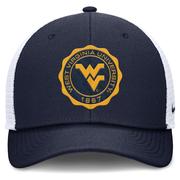 West Virginia Nike Rise Structured Trucker Cap