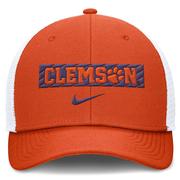 Clemson Nike Momentum Stripe Structured Trucker Cap