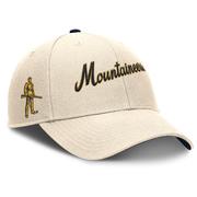 West Virginia Nike Rise Primetime Structured Snapback Cap