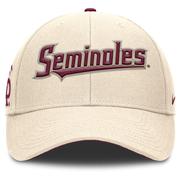 Florida State Nike Rise Primetime Structured Snapback Cap