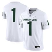 Michigan State Nike #1 Road Game Jersey