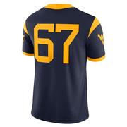 West Virginia Nike #67 Home Game Jersey