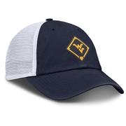 West Virginia Nike Club Primetime Unstructured Trucker Cap