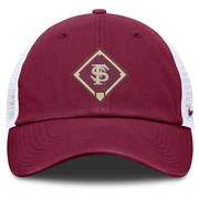 Florida State Nike Club Primetime Unstructured Trucker Cap