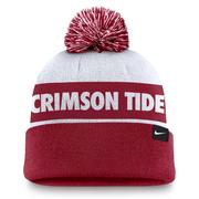 Alabama Nike Primetime Peak Pom Beanie