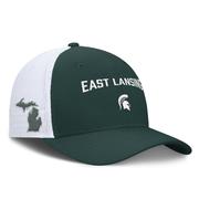 Michigan State Nike Dri-Fit Rise Structured Trucker Cap